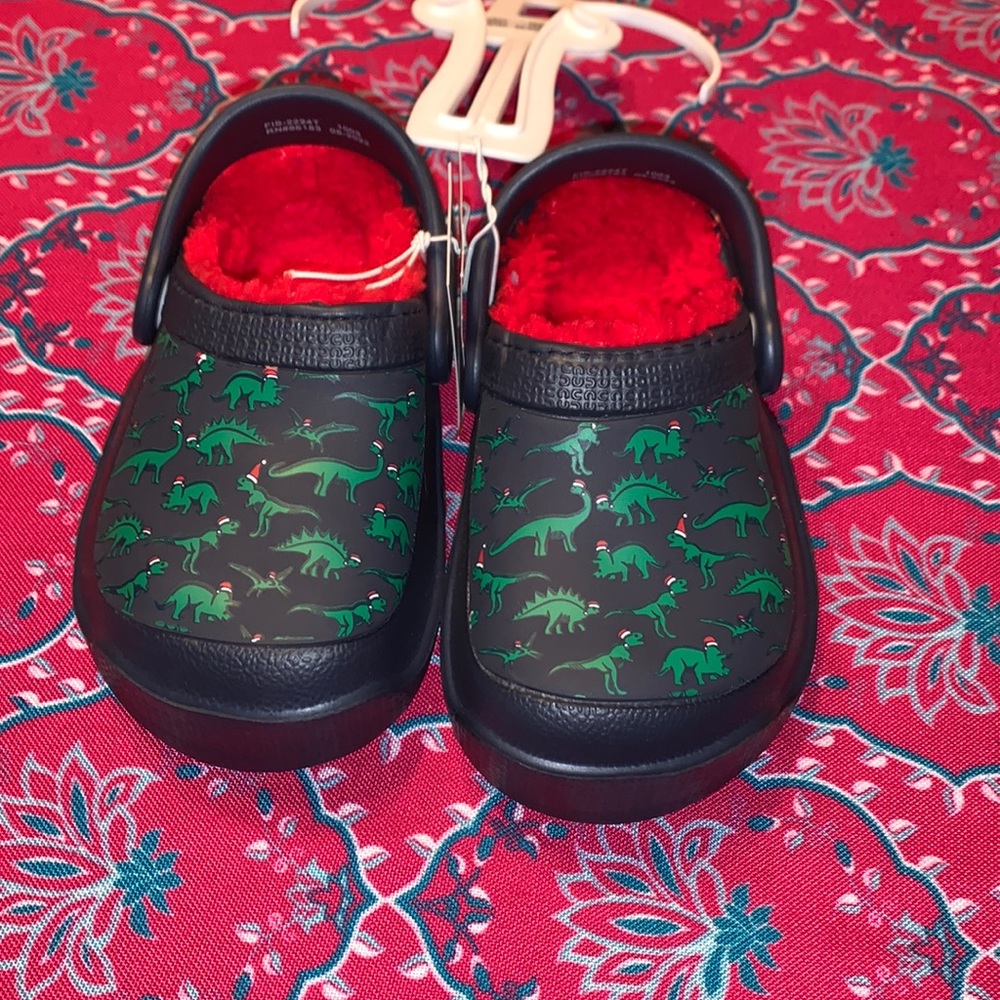NWT Children’s Capelli NY Croc Style Lined Clog Sz 6/7, Blue.